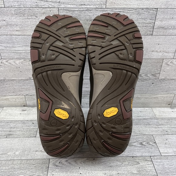 Dansko Paisley Brown Waterproof Hiking Shoes Vibram Sole Women EU 40 US 9.5-10 - Picture 7 of 12